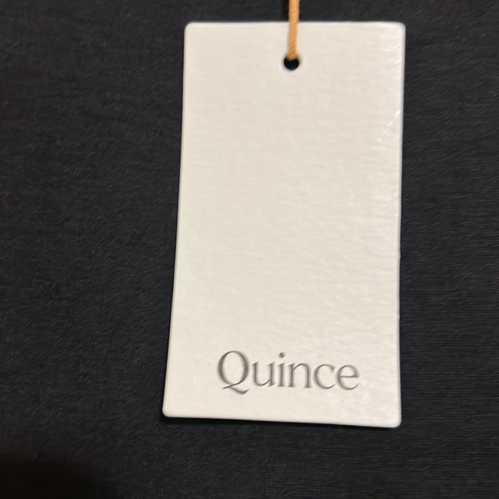 New Quince cotton mixed media tank Black Sleeveless Dress size XS, L - Picture 11 of 11